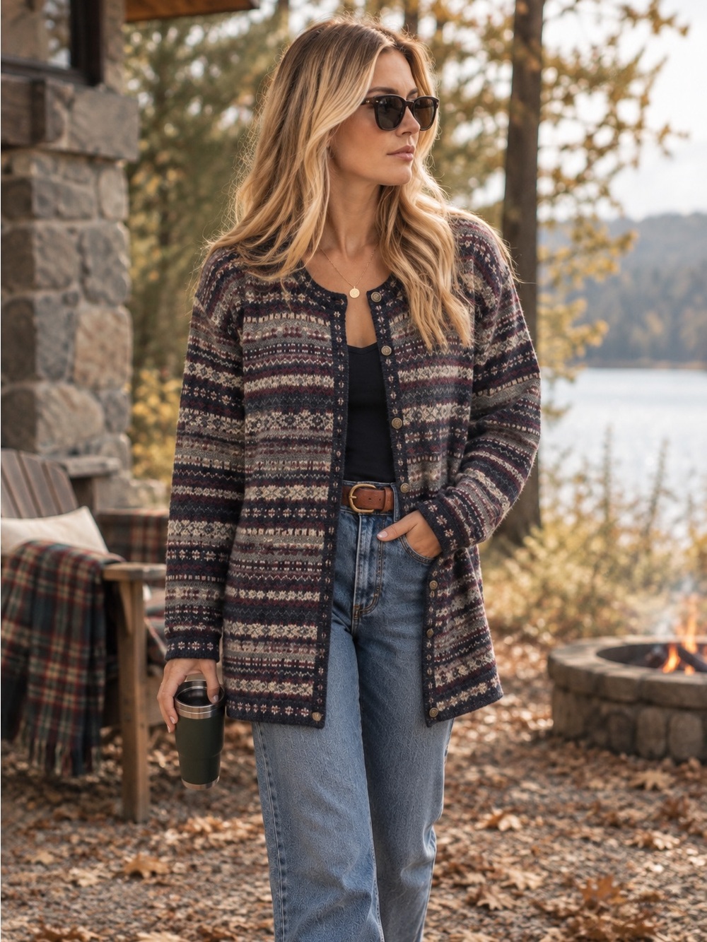Nordic/Scandinavian Wool Cardigan